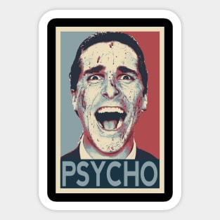 Psycho Scream Sticker